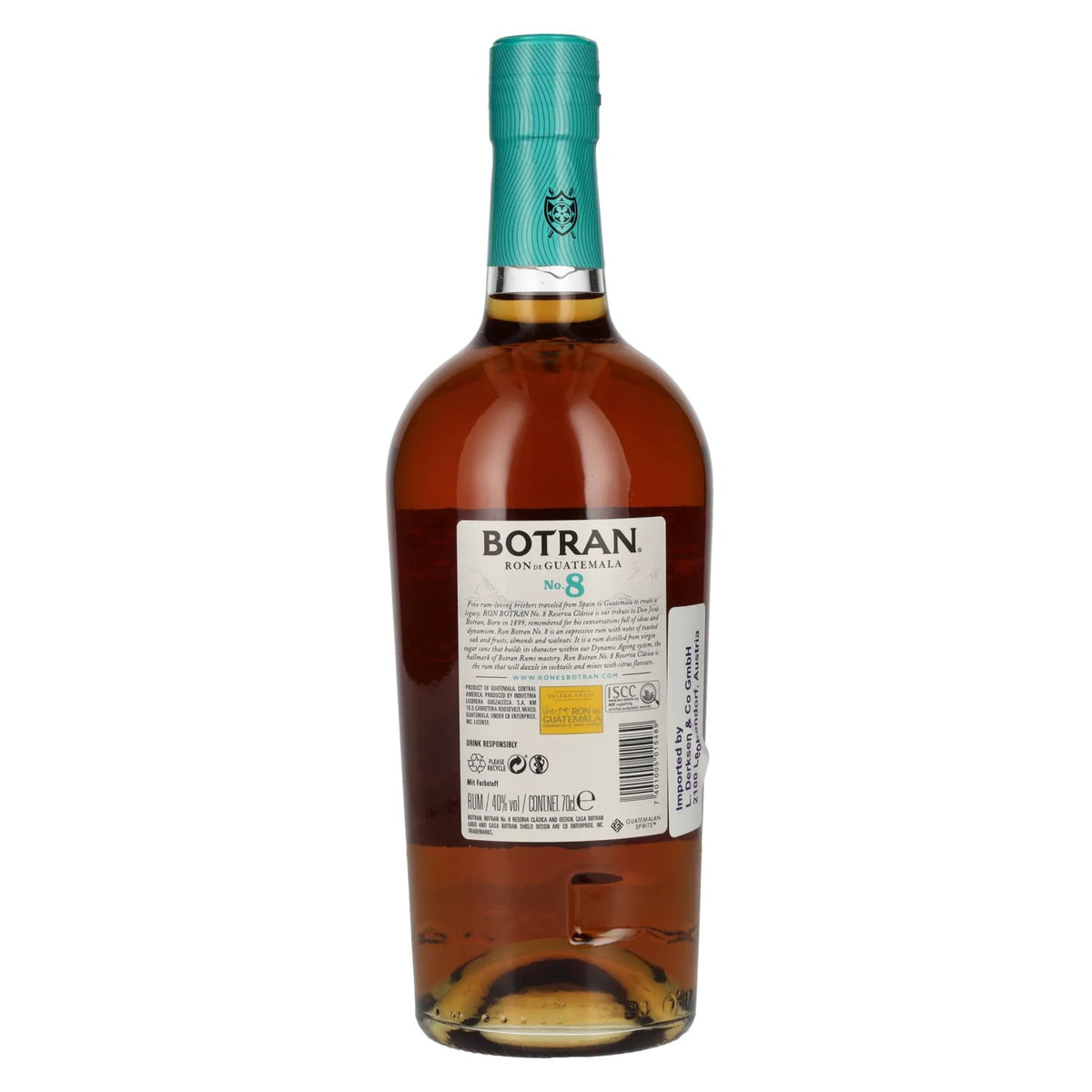 Botran No. 8 Reserva Clásica 40% vol. 0.7 l