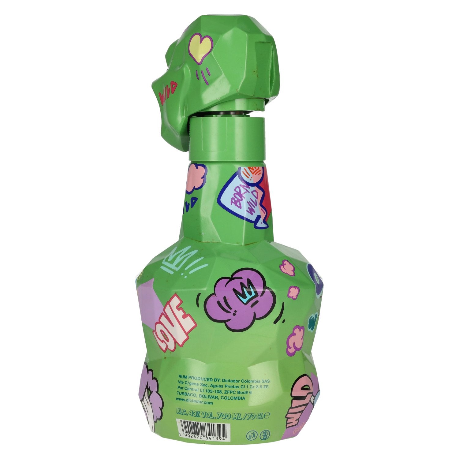 Dictador GAME CHANGER LIGHT GREEN Colombian Rum 40% Vol. 0,7l