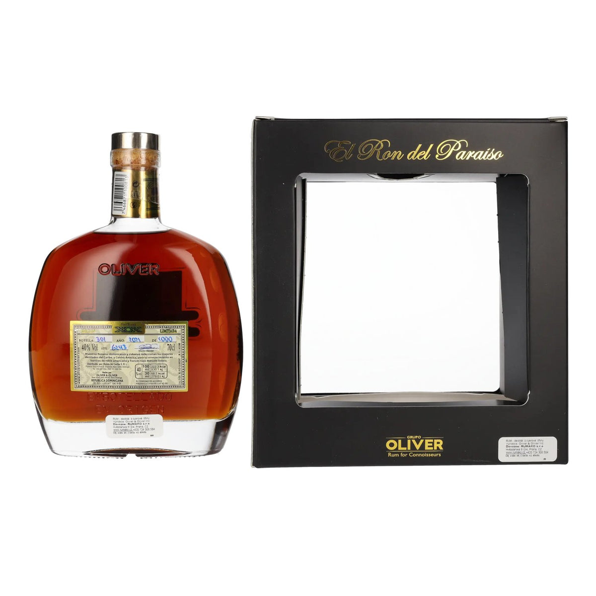 Puntacana Club XOX Rum 50 Aniversario 40% Vol. 0,7l in Geschenkbox