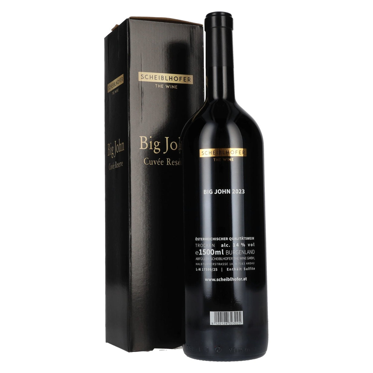 Scheiblhofer Big John Cuvée Réserve 2023 14 % vol. 1,5 l dans un coffret cadeau