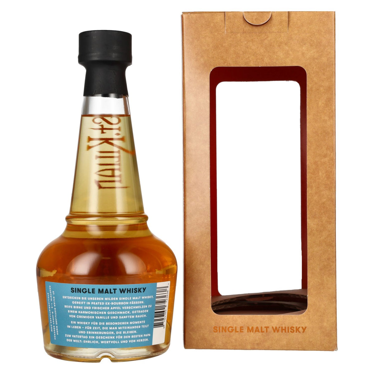 St. Kilian Unpeated Single Malt Whisky for the best PAPA in the world 46% vol. 0.5l in gift box