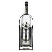 Beluga Noble Vodka EXPORT Montenegro 40% Vol. 3l with swivelling stand