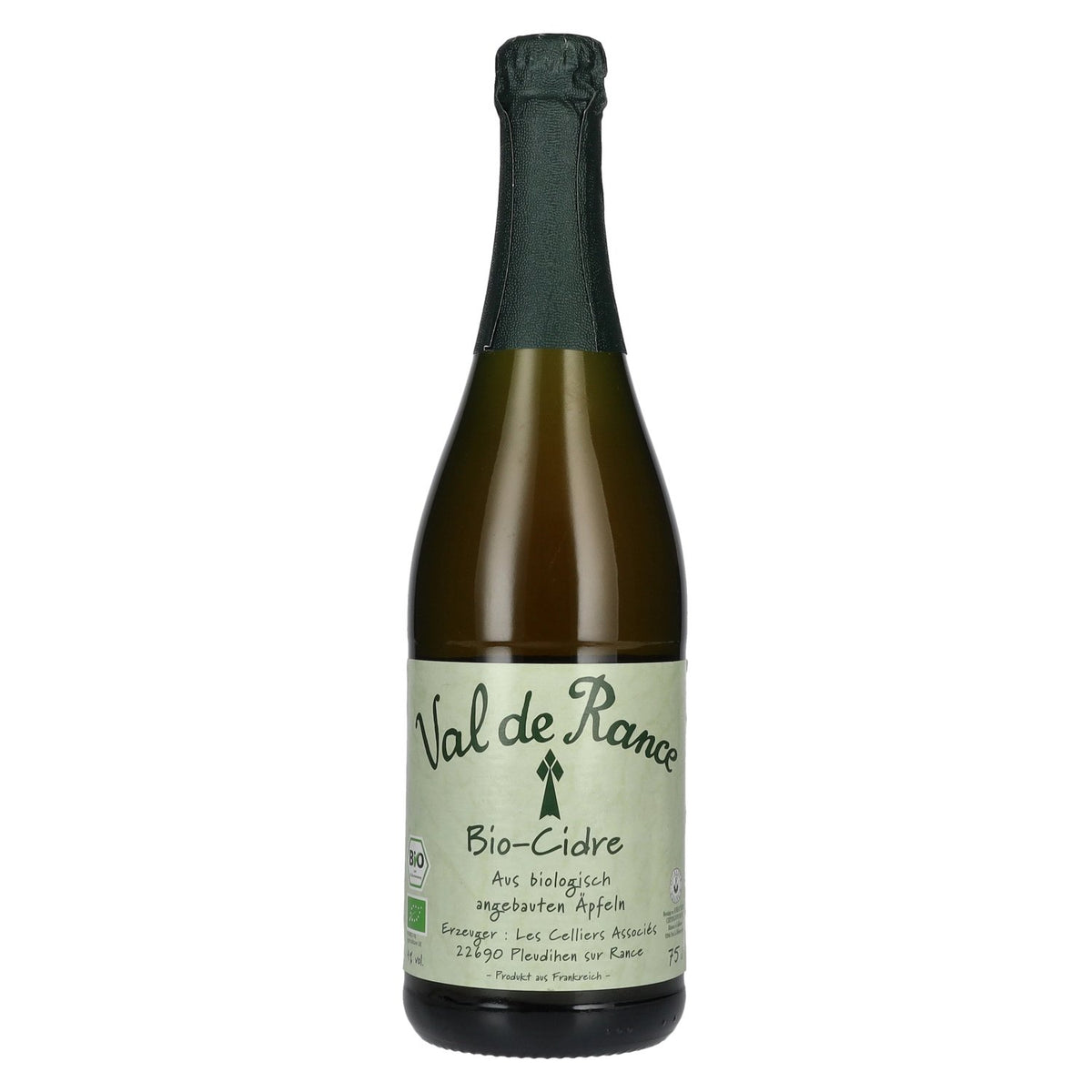 Val de Rance Organic Cider 4% ABV 0.75 l