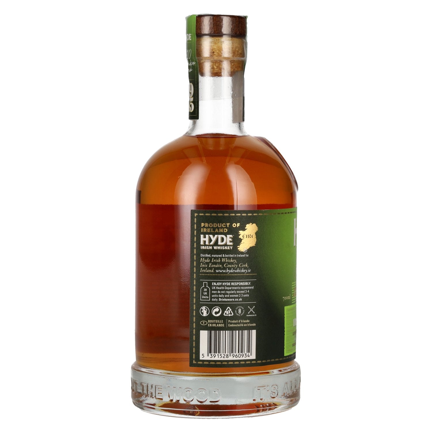 Hyde Nr.10 CALVADOS CASK 1945 Single Malt Irish Whiskey 46% Vol. 0,7l