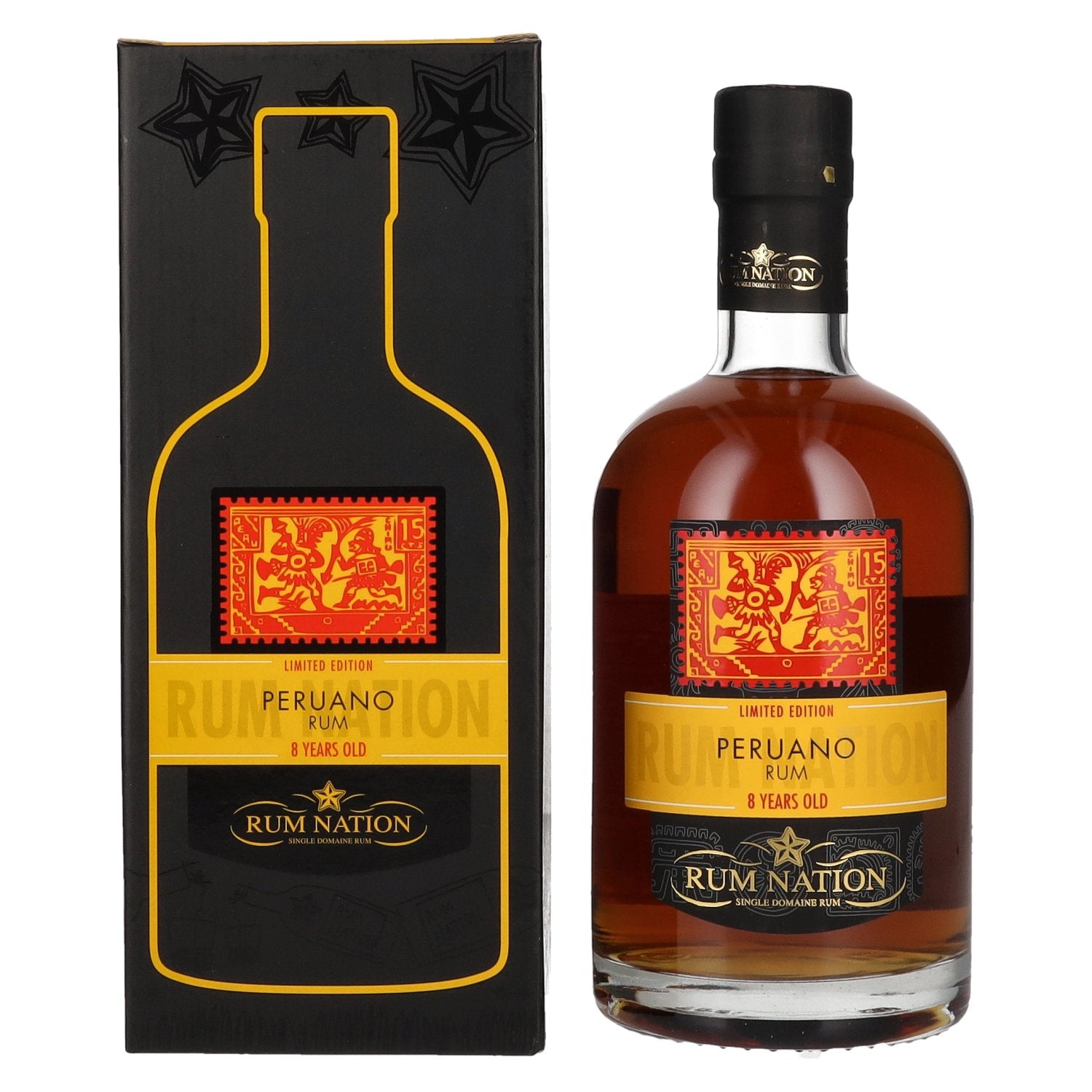 Rum Nation Peruano 8-Year-Old Rum Limited Edition 42% vol. 0.7 l in a gift box