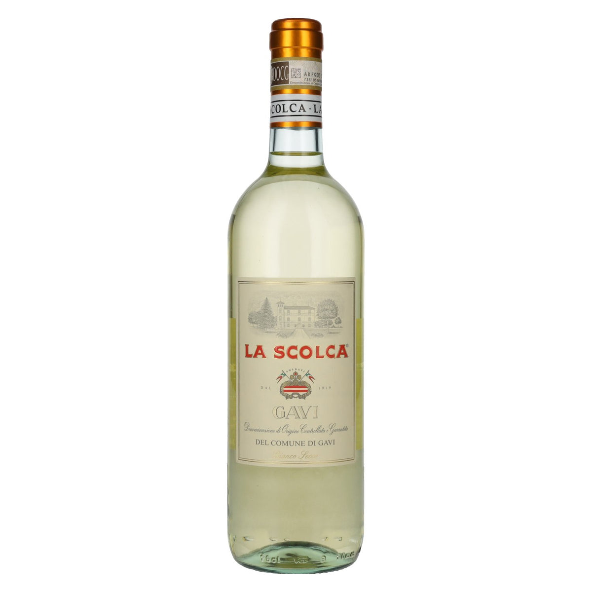La Scolca Gavi Bianco Secco Etichetta Bianca DOCG 2023 12% vol. 0.75 l