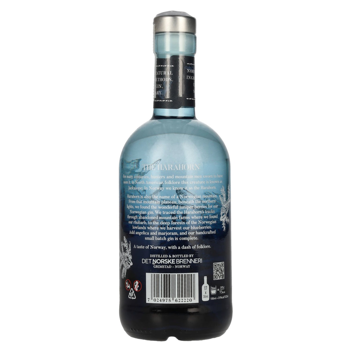 Harahorn Norwegian Small Batch Gin 46 % vol. 0,5 l