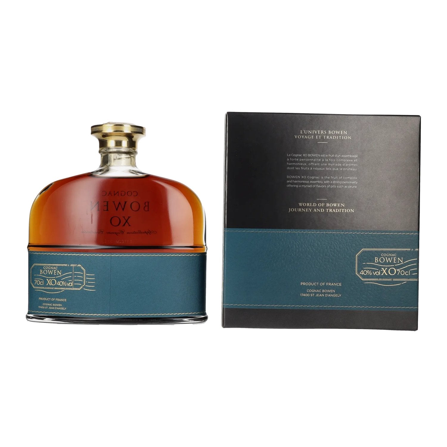 Bowen Cognac XO 40% Vol. 0,7l in geschenkverpakking
