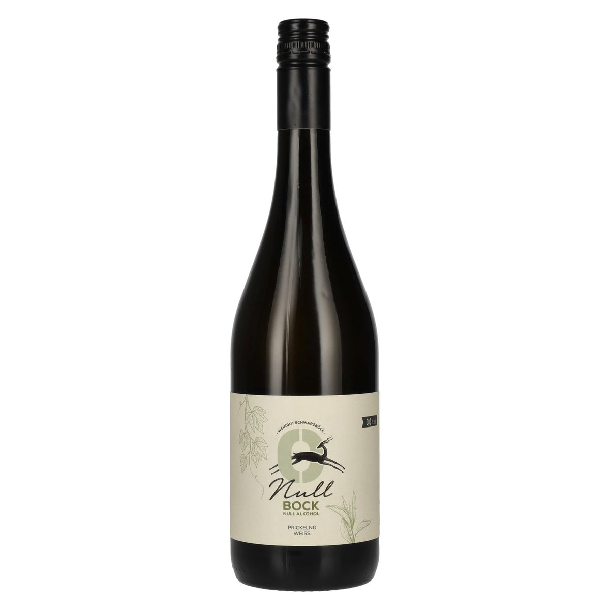 Schwarzböck « Null Bock » « Null Alkohol » Blanc pétillant 0,75 l
