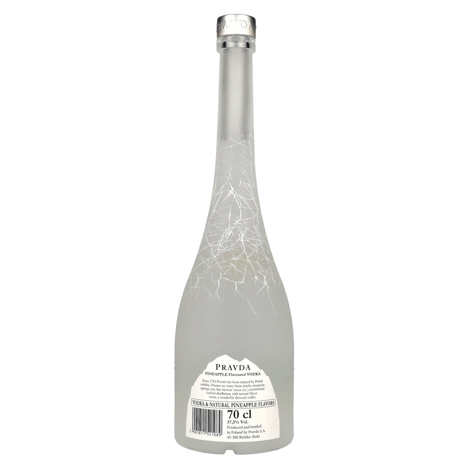 Pravda PINEAPPLE Flavored Vodka 37,5% Vol. 0,7l