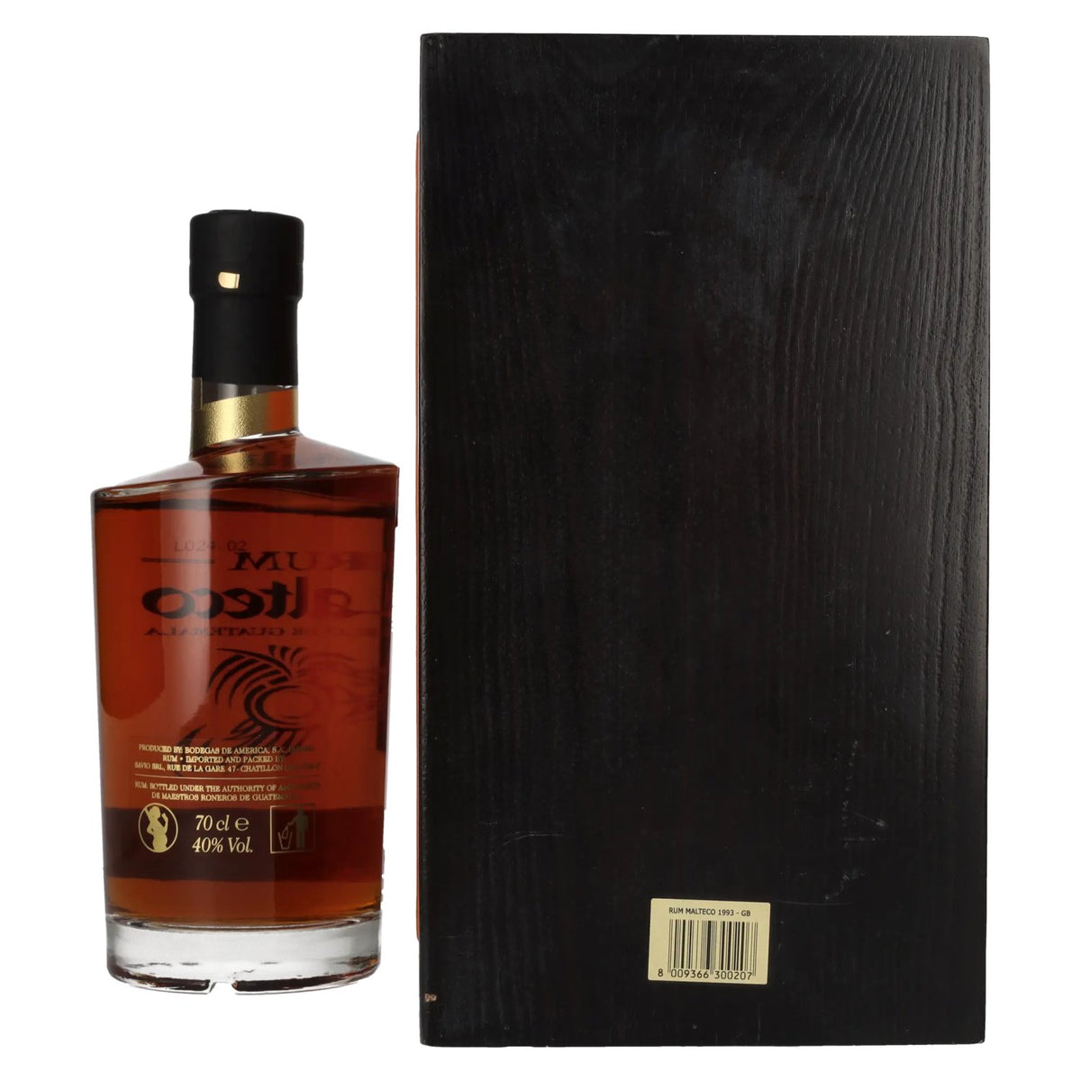 Ron Malteco SELECCIÓN 1993 40 % vol. 0,7 l dans un coffret en bois