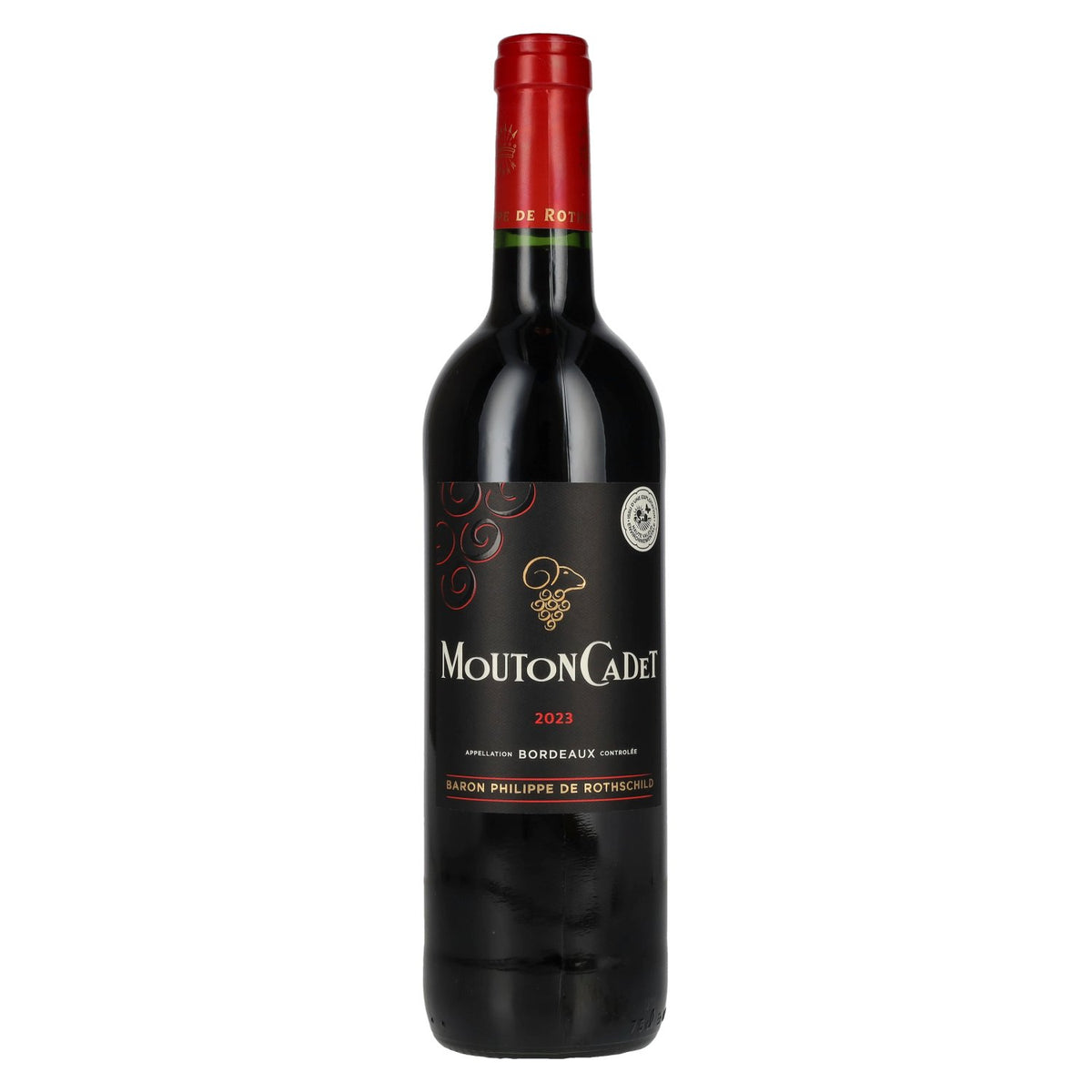Baron Philippe de Rothschild MOUTON CADET Bordeaux Rouge 2023 13,5 % vol. 0,75 l