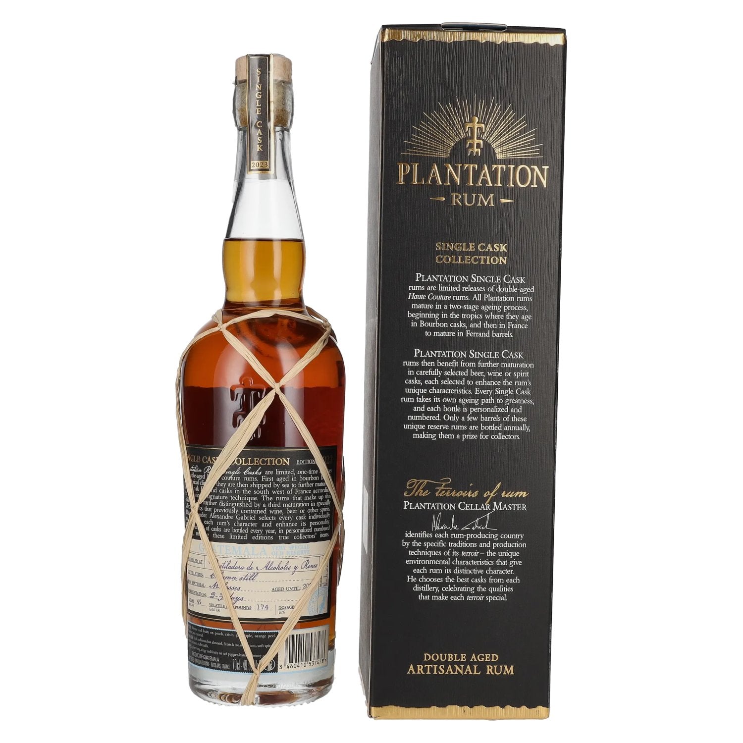 Plantation Rum GUATEMALA VSOR Madeira Finish by delicando 2023 49,5% Vol. 0,7l in gift box