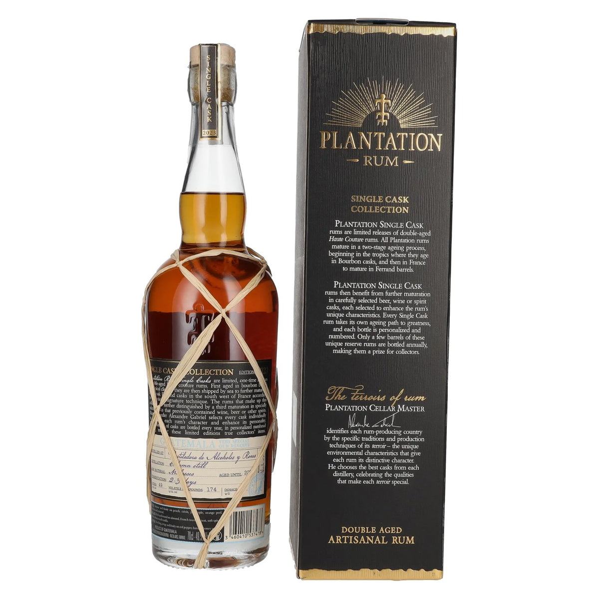 Plantation Rum GUATEMALA VSOR Madeira Finish by delicando 2023 49.5% ABV 0.7l in a gift box