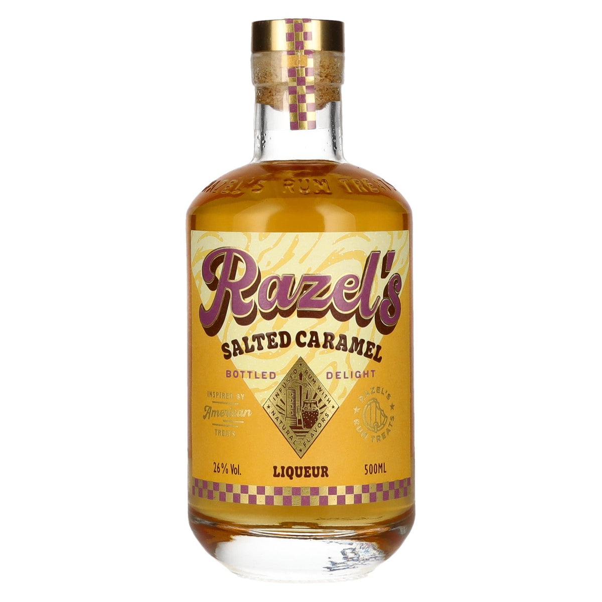 Razel's Salted Caramel Liqueur 26% ABV, 0.5 l