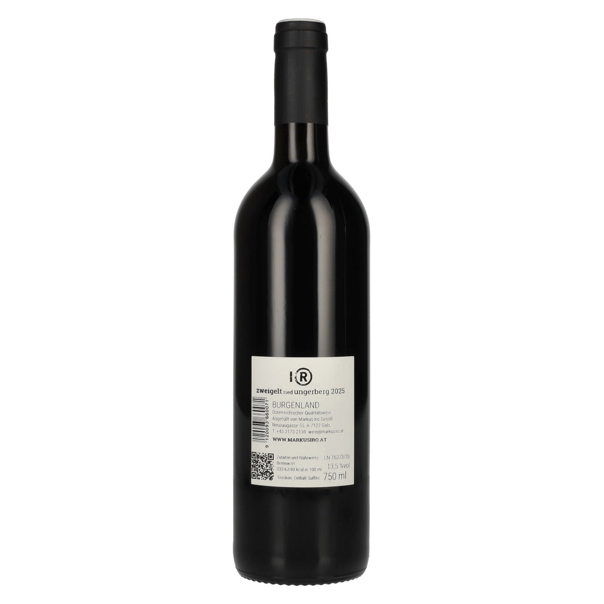 IRO Zweigelt Ried Ungerberg 2025 13.5% ABV 0.75l