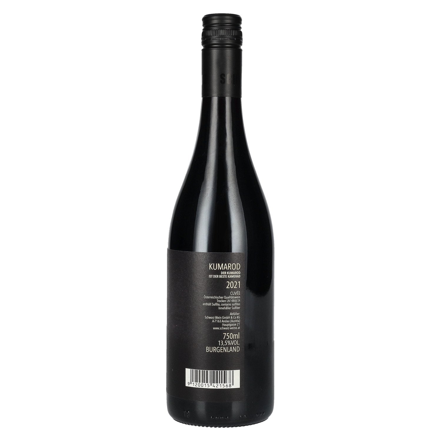 Black KUMAROD CUVÉE RED 2021 13,5% Vol. 0,75l