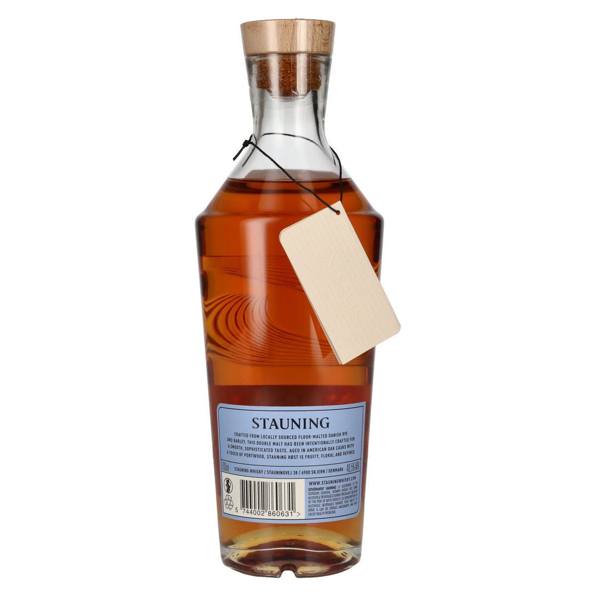 Stauning HØST Double Malt Whisky from Denmark 40.5% ABV 0.7l