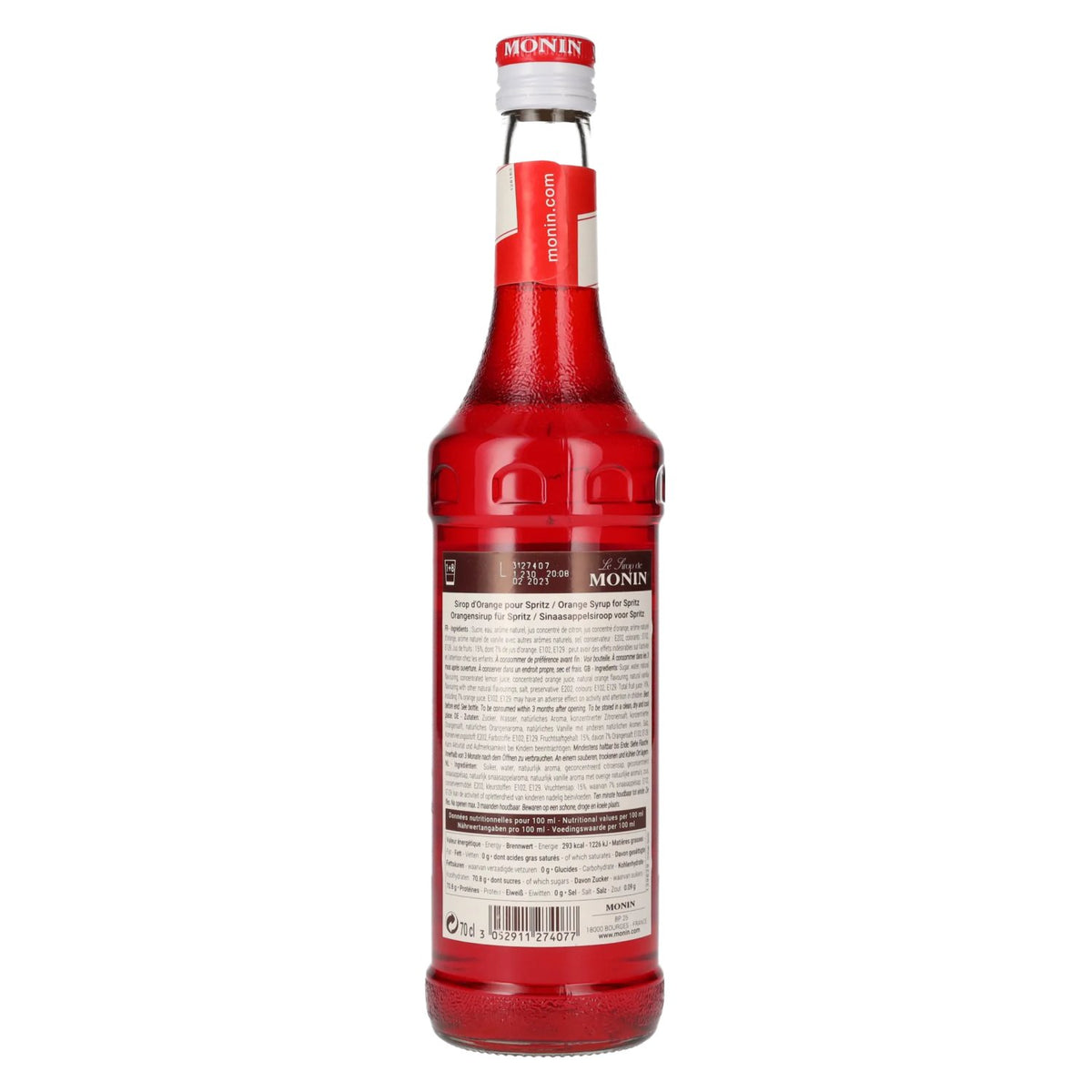 Monin ORANGE SPRITZ Syrup 0.7l