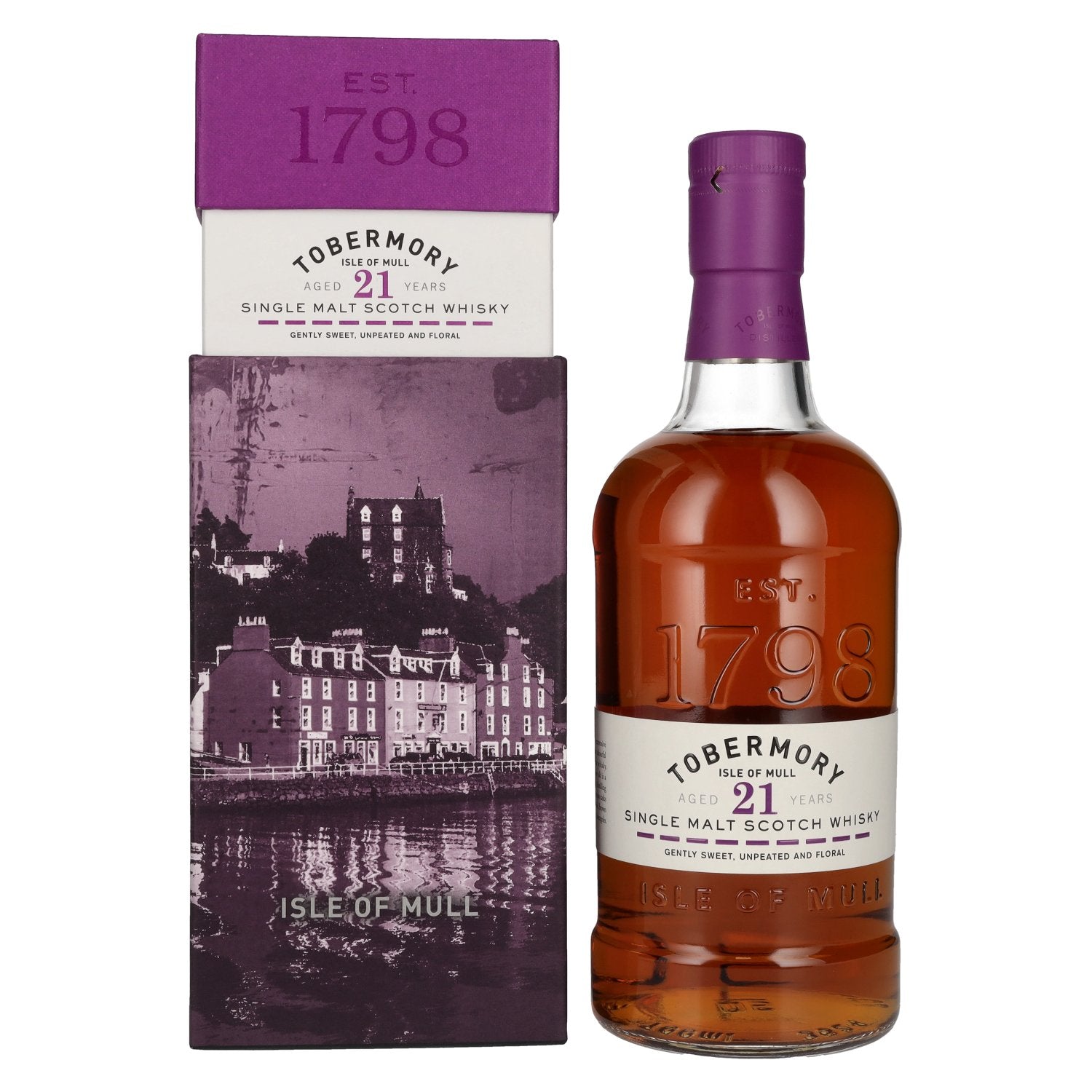 Tobermory 21 Years Old Single Malt Oloroso Cask Finish 46,3% Vol. 0,7l in Geschenkbox