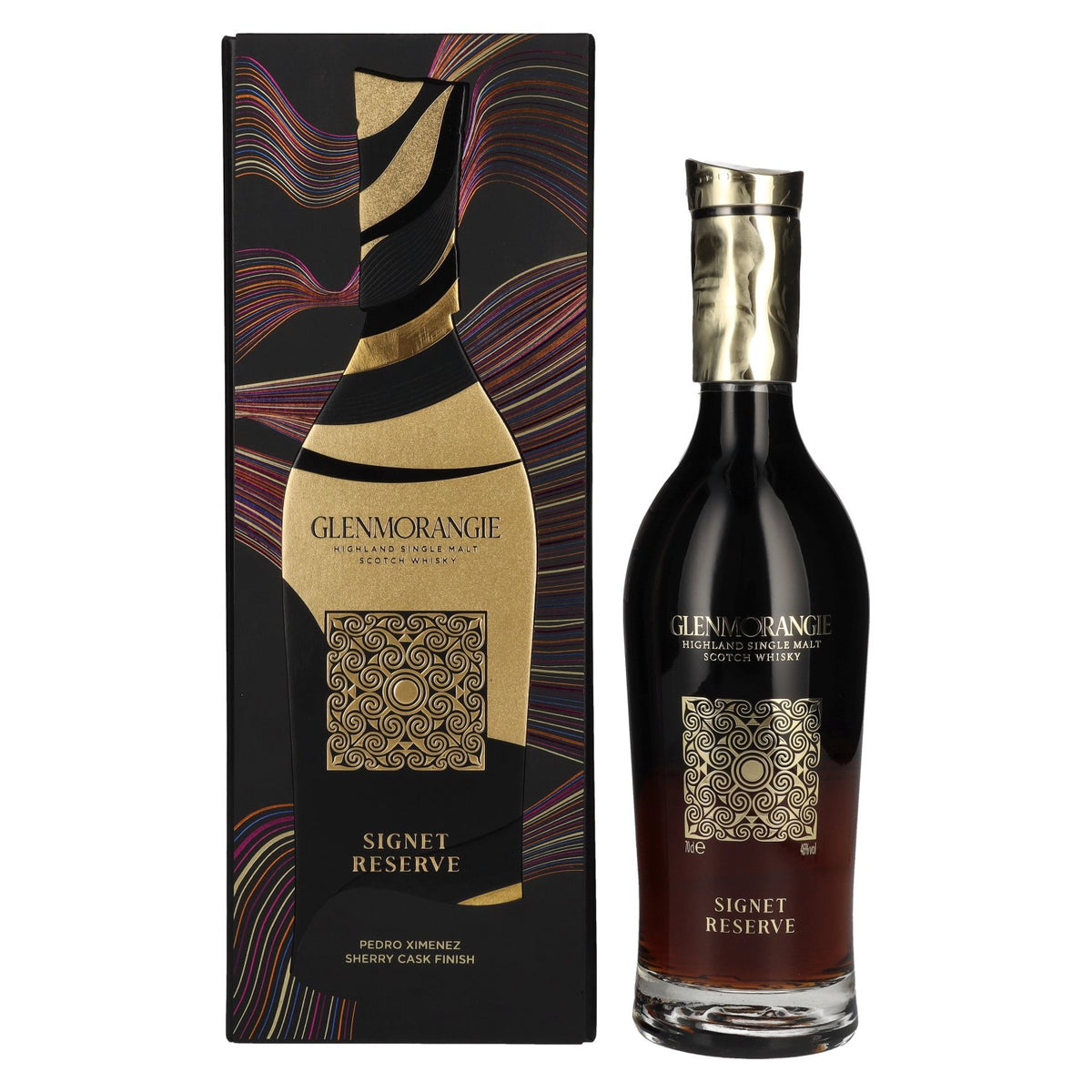 Glenmorangie SIGNET RESERVE Highland Single Malt 46 % vol., 0,7 l, dans un coffret cadeau