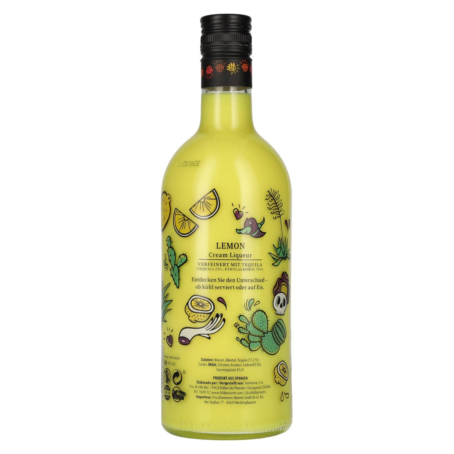 Kilda Lemon Cream Liqueur 17% Vol. 0,7l