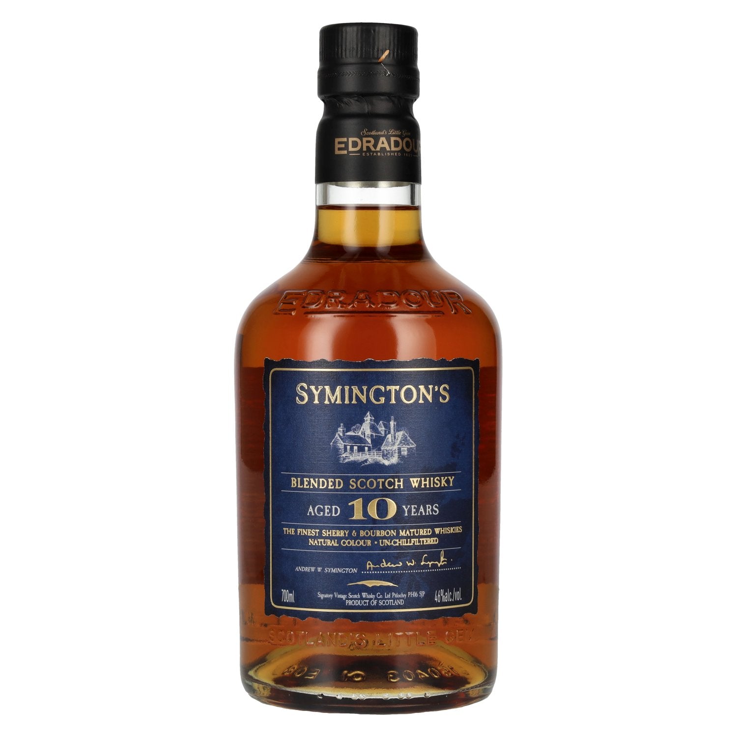 Signatory Vintage SYMINGTON'S 10 Years Old Blended Scotch Whisky 46% Vol. 0,7l