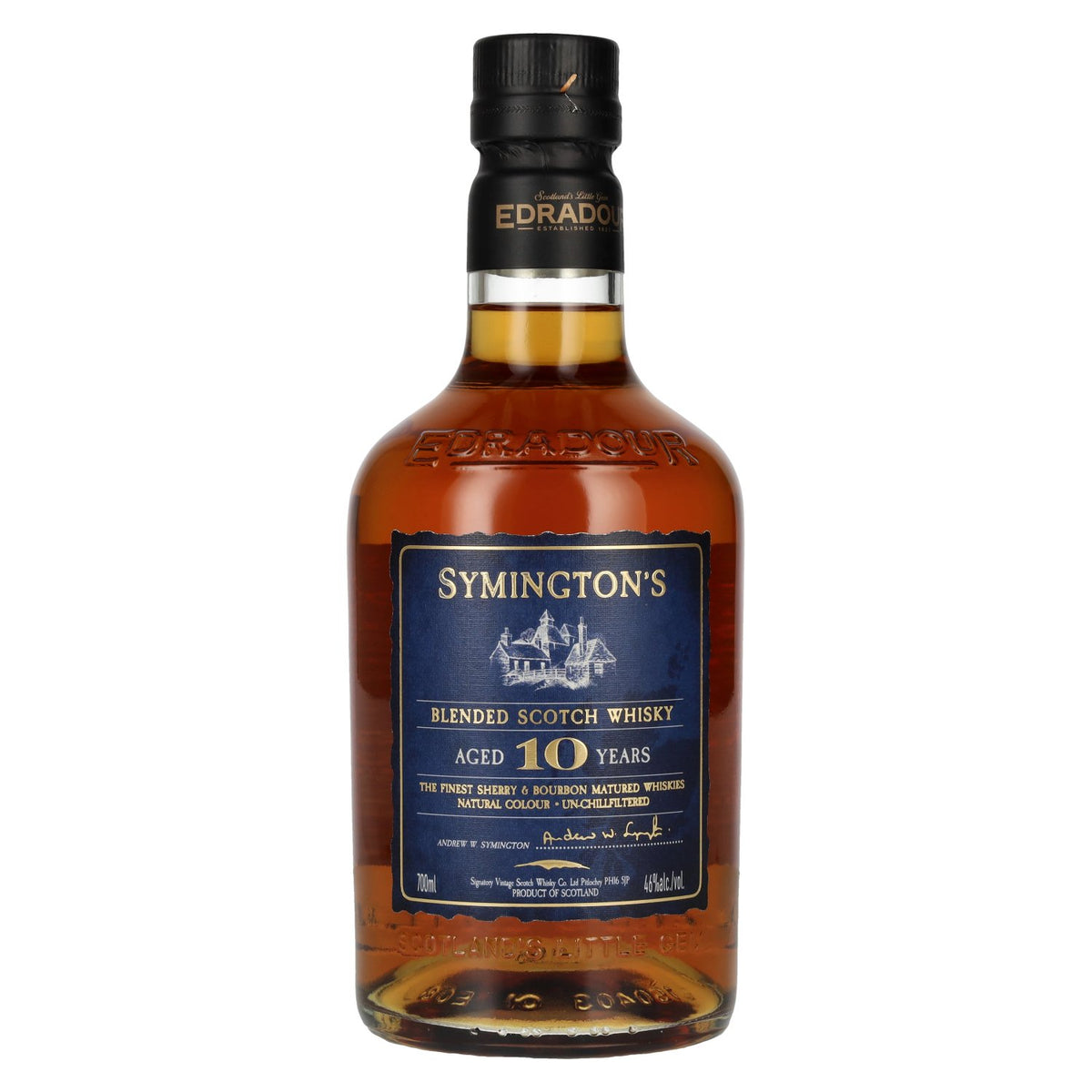 Signatory Vintage SYMINGTON'S 10 Years Old Blended Scotch Whisky 46% Vol. 0,7l