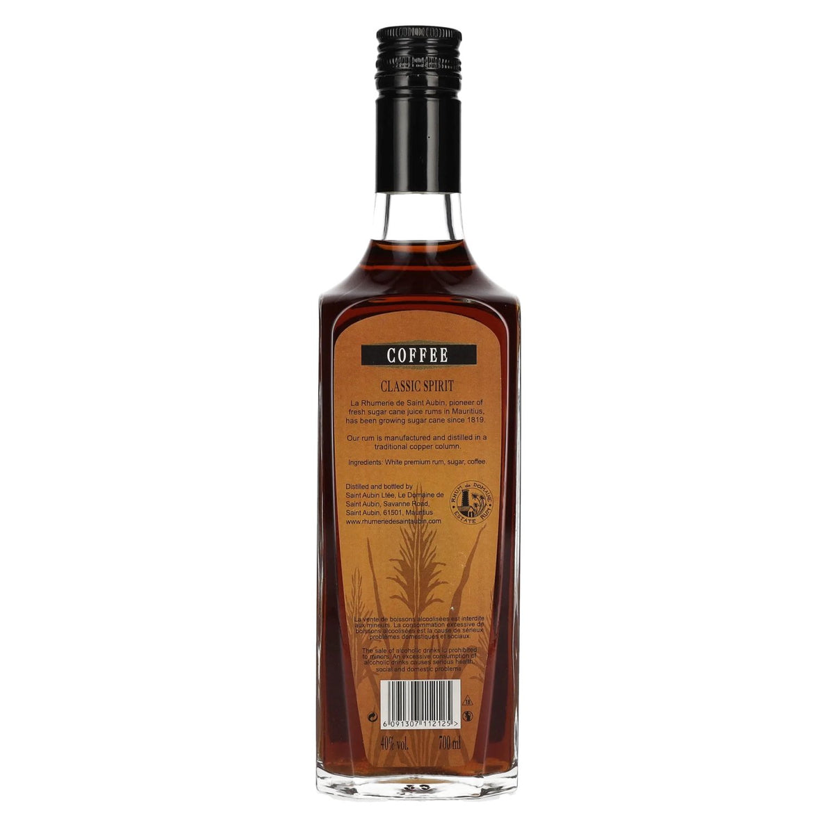 Saint Aubin COFFEE Classic Spirit 40 % vol. 0,7 l