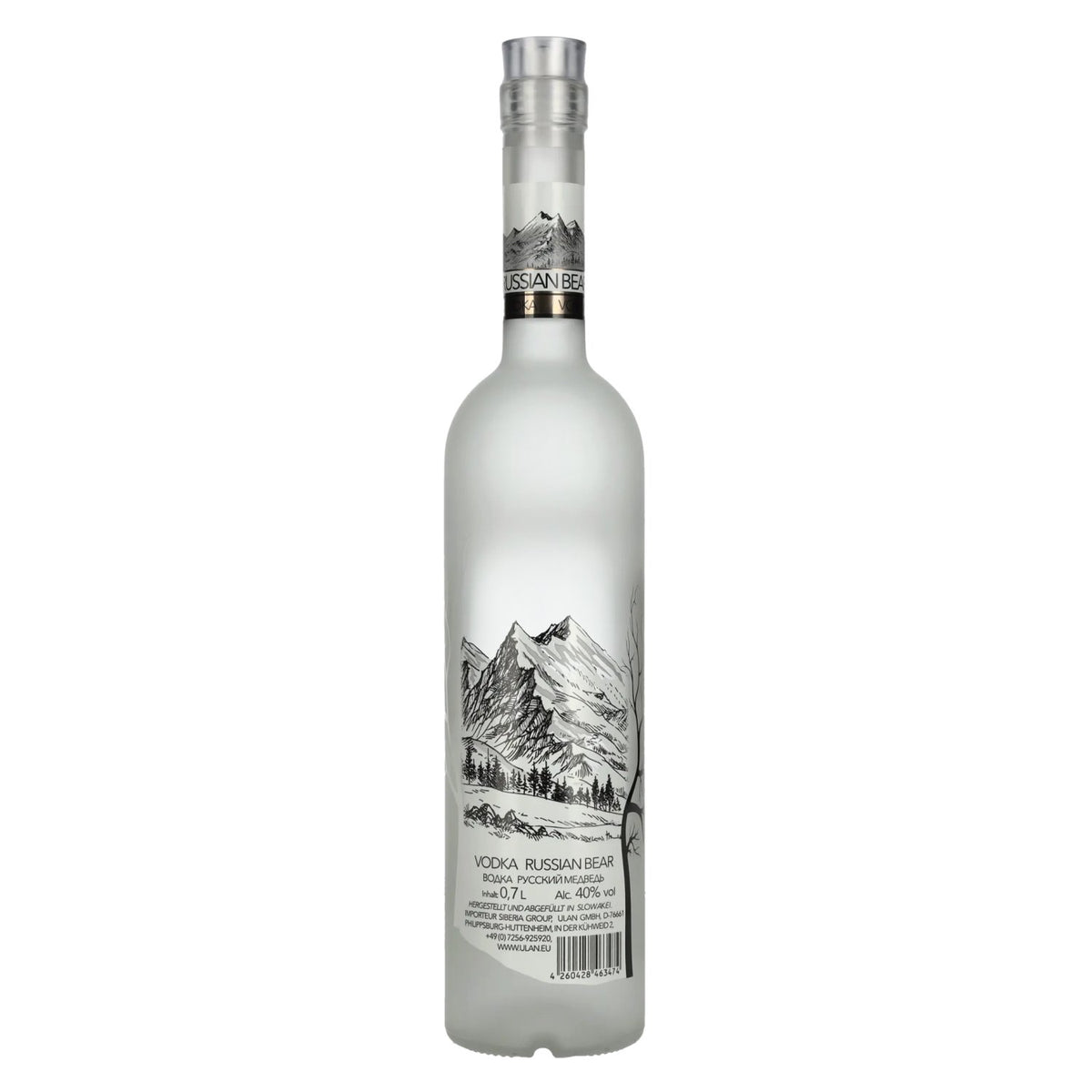 Russian Bear Vodka 40% vol. 0,7 l