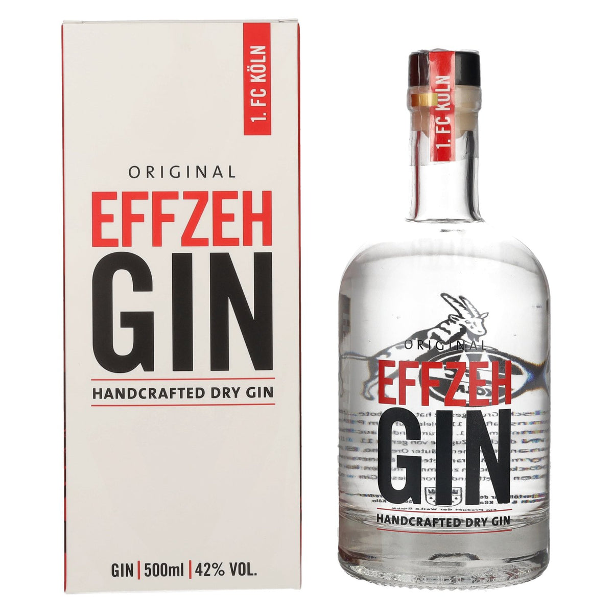 Effzeh Original Handcrafted Dry Gin 42% vol. 0,5 l