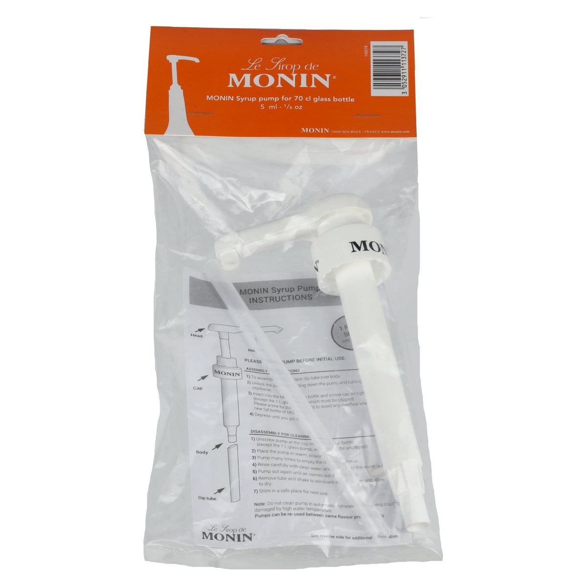 Monin syrup pump, 0.7 l
