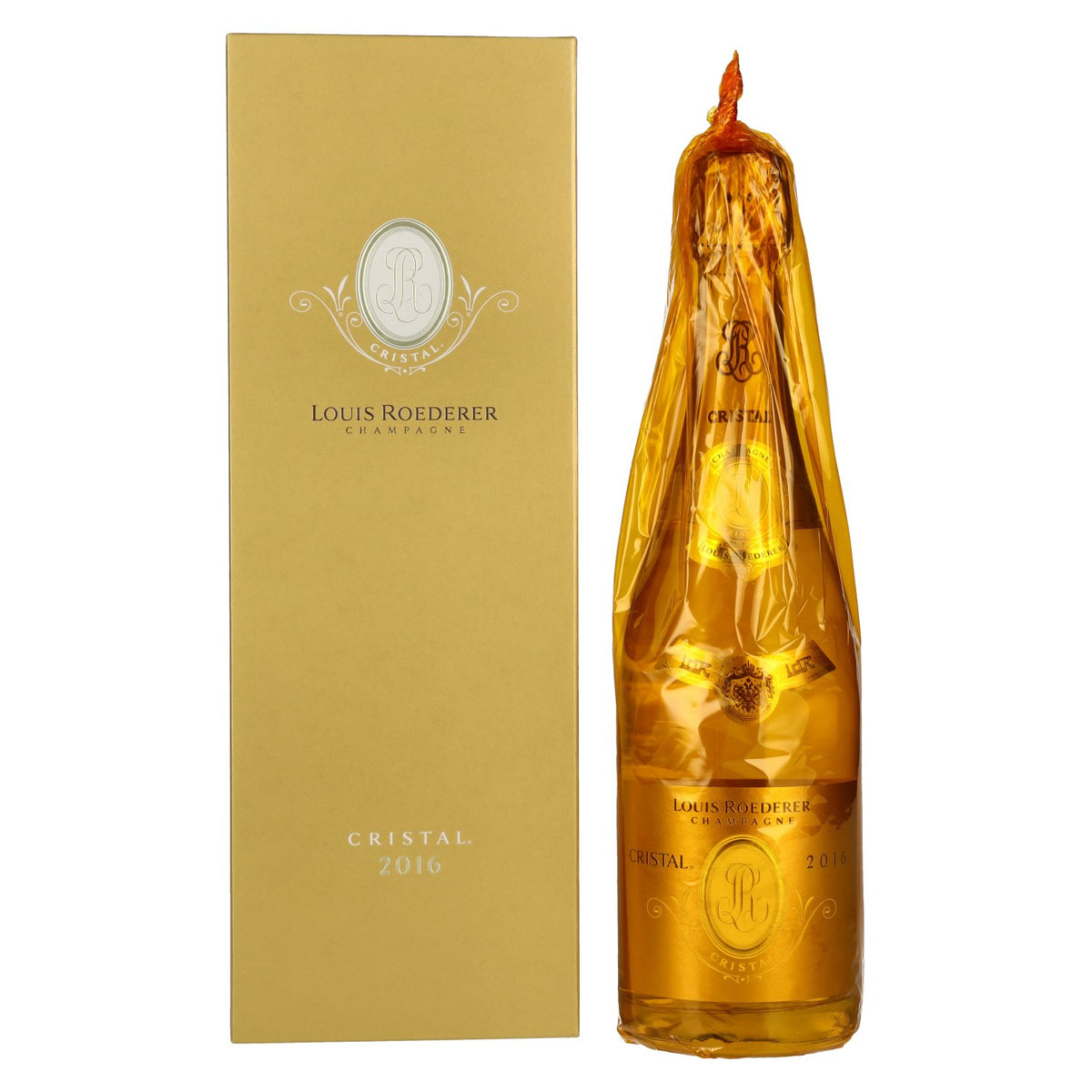 Champagne Louis Roederer CRISTAL 2016 12,5 % vol. 0,75 l dans un coffret cadeau