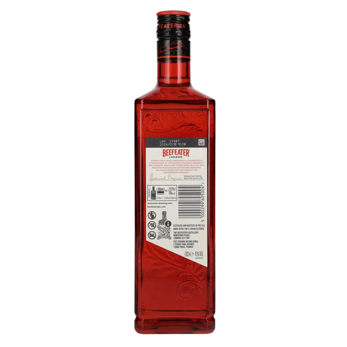 Beefeater 24 London Dry Gin 45% ABV 0.7l