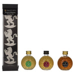 Coffret de dégustation OSA Fine Spirits « Blended Bottles », 40 % vol., 3 x 0,05 l, dans un coffret cadeau