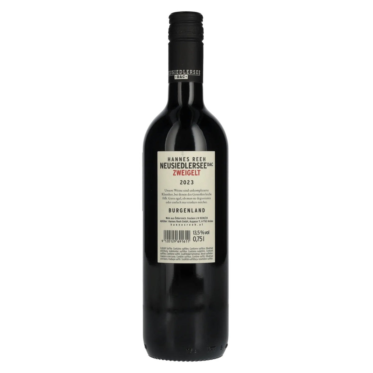 Hannes Reeh Zweigelt Neusiedlersee DAC 2023 13,5% Vol. 0,75l