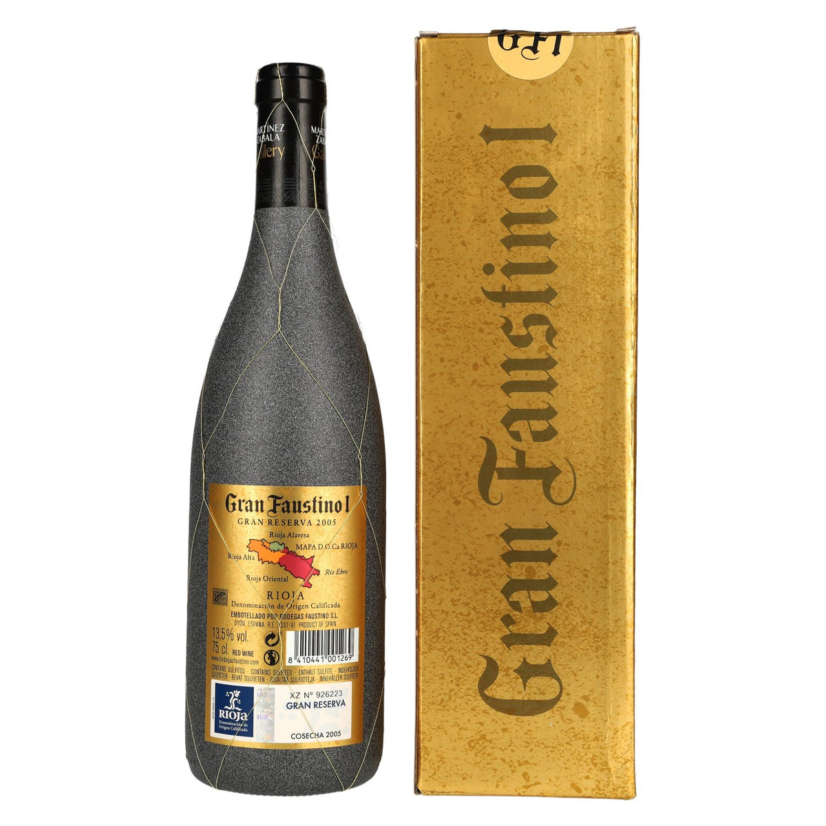 Gran Faustino I Gran Reserva Rioja 2005 13.5% ABV 0.75 l in a gift box