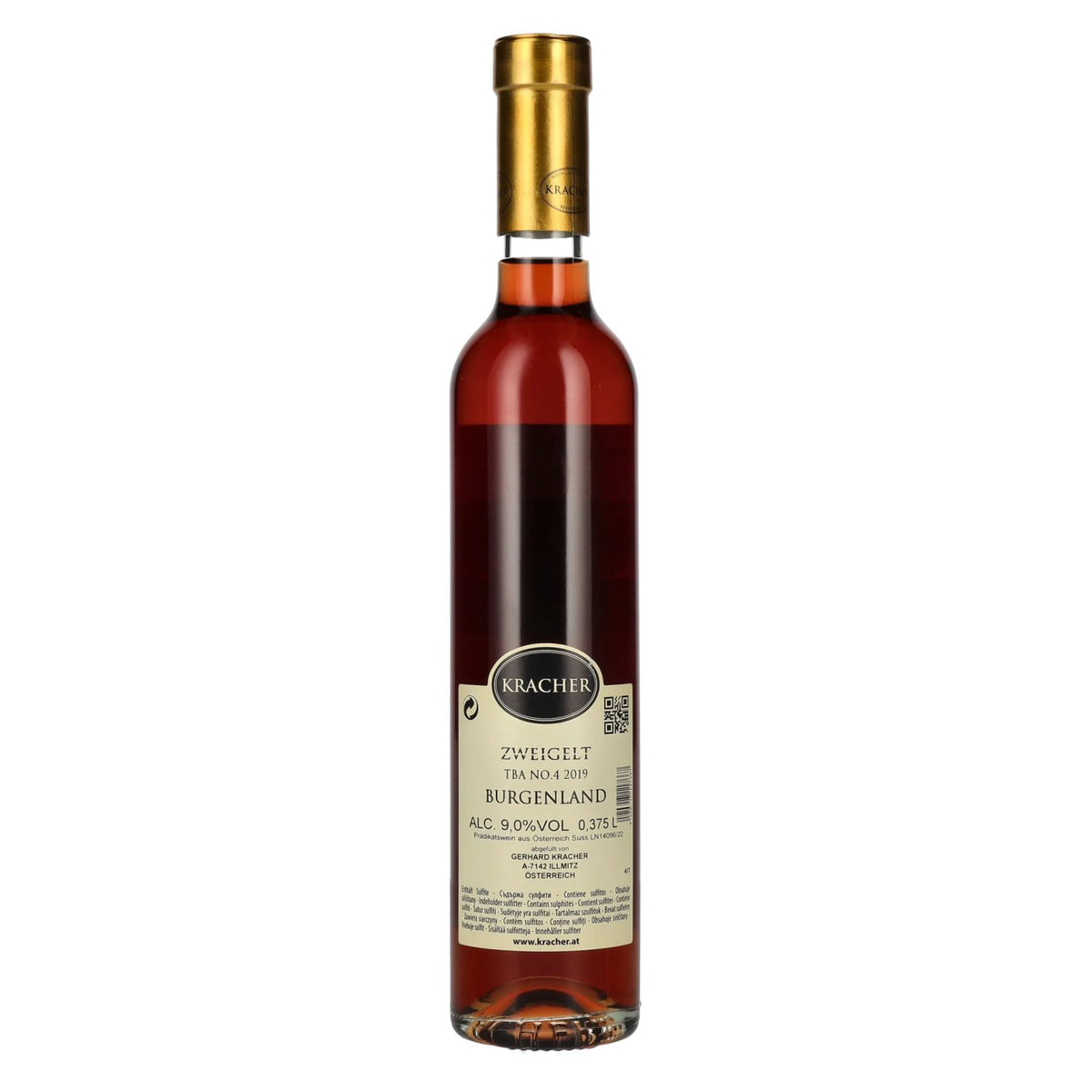 Kracher Trockenbeerenauslese Zweigelt Nouvelle Vague 2019 9% Vol. 0,375l