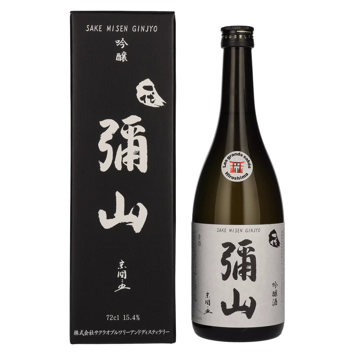 Ichidai MISEN Ginjyo Japanese Sake 15.4% ABV, 0.72 l, in a gift box