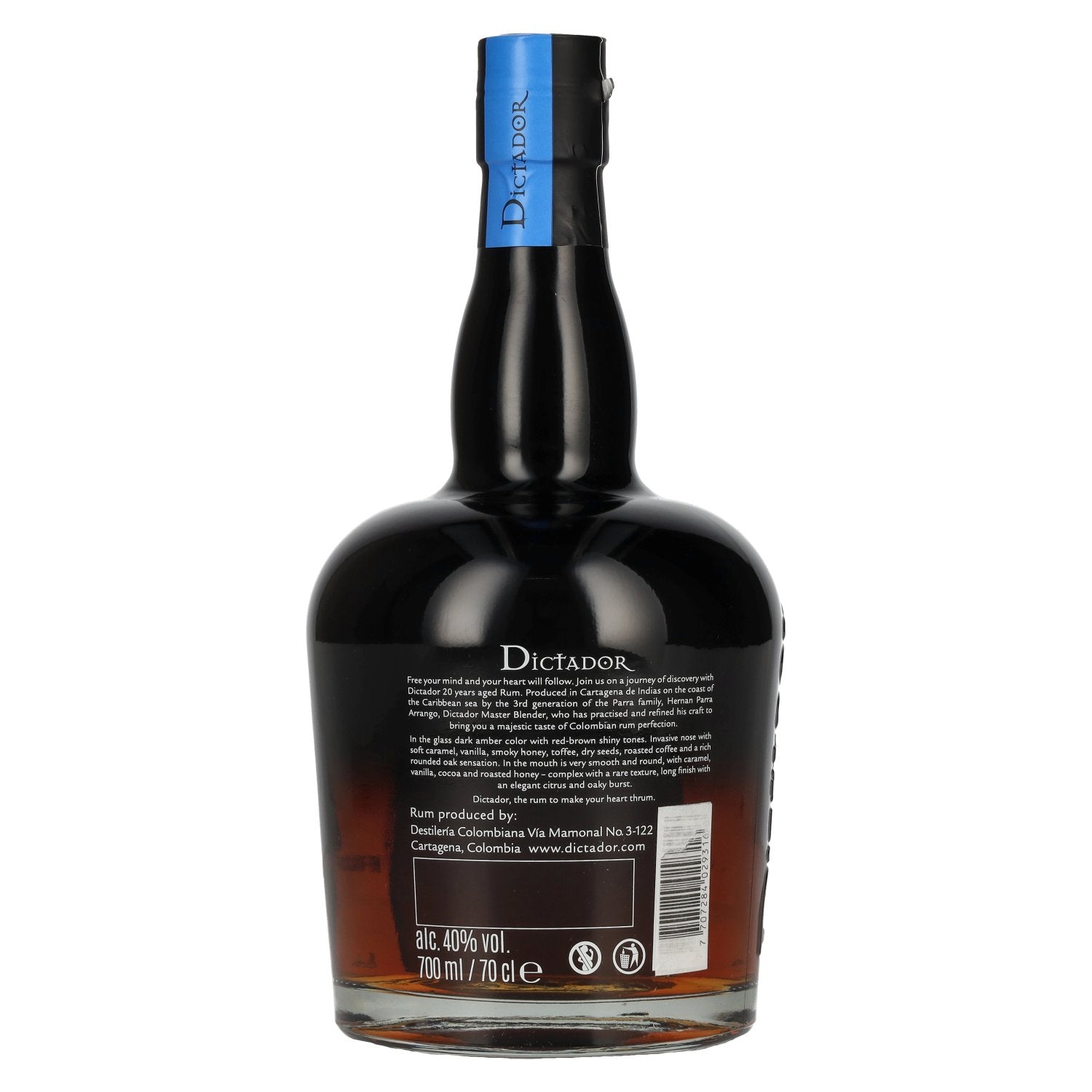 Dictador 20 Years Old ICON RESERVE Colombian Rum 40% Vol. 0,7l