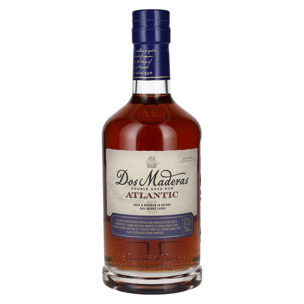 Dos Maderas ATLANTIC Double Aged Rum Limited Edition 37,5% vol. 0,7 l