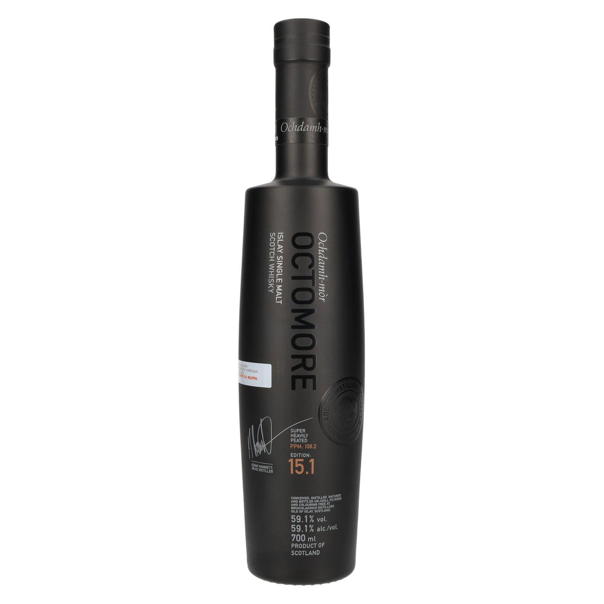 Octomore EDITION: 15.1 Super Heavily Peated Islay Single Malt Limited Release 2024 59,1% vol. 0,7 l
