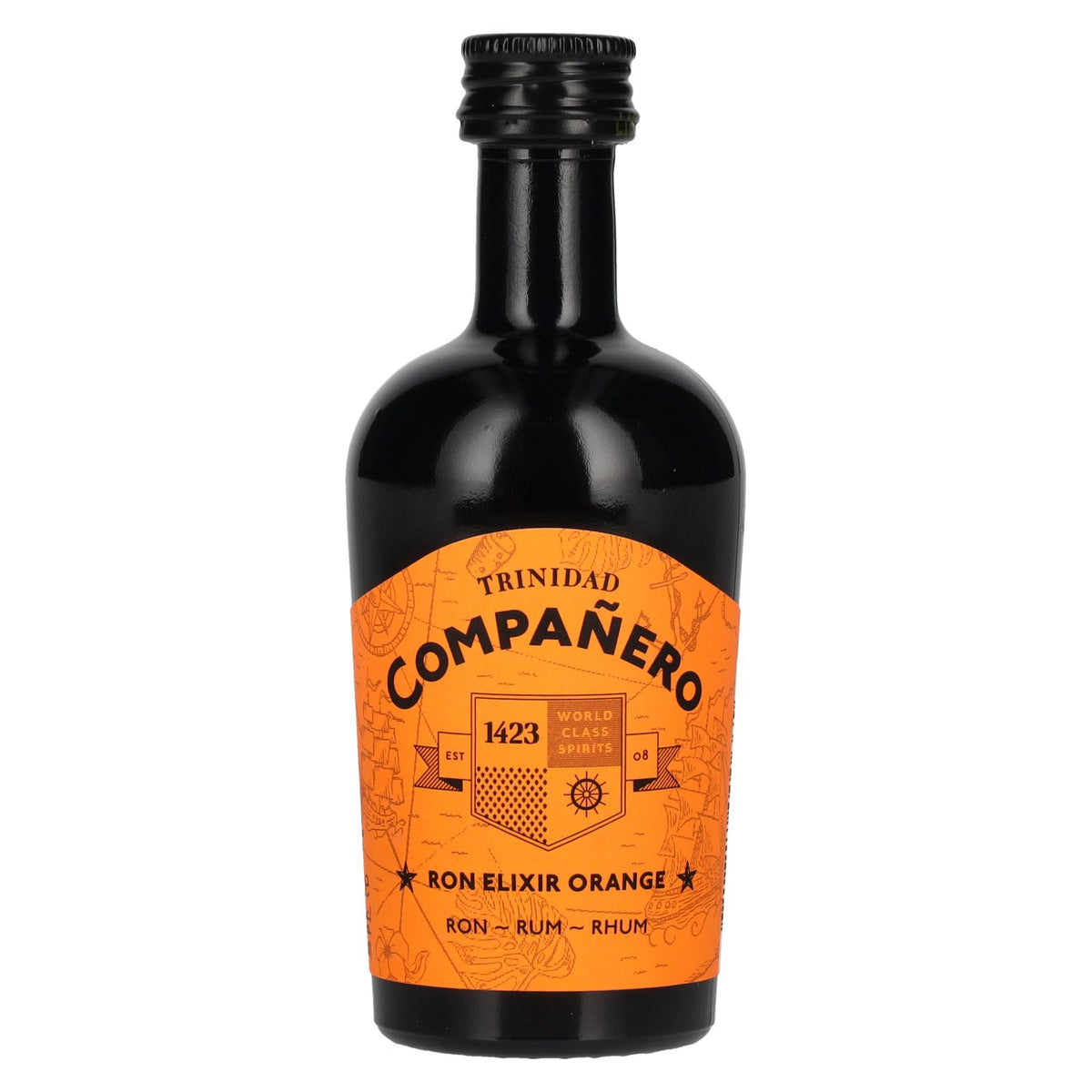 Compañero JAMAICA Elixir Sinaasappel Rum Likeur 40% Vol. 0,05l