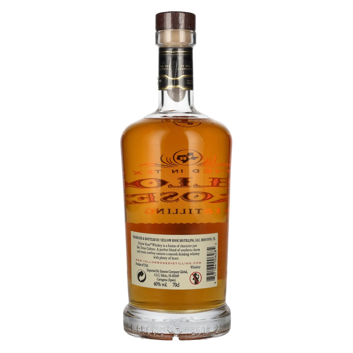 Yellow Rose PREMIUM AMERICAN Whiskey 40 % vol. 0,7 l