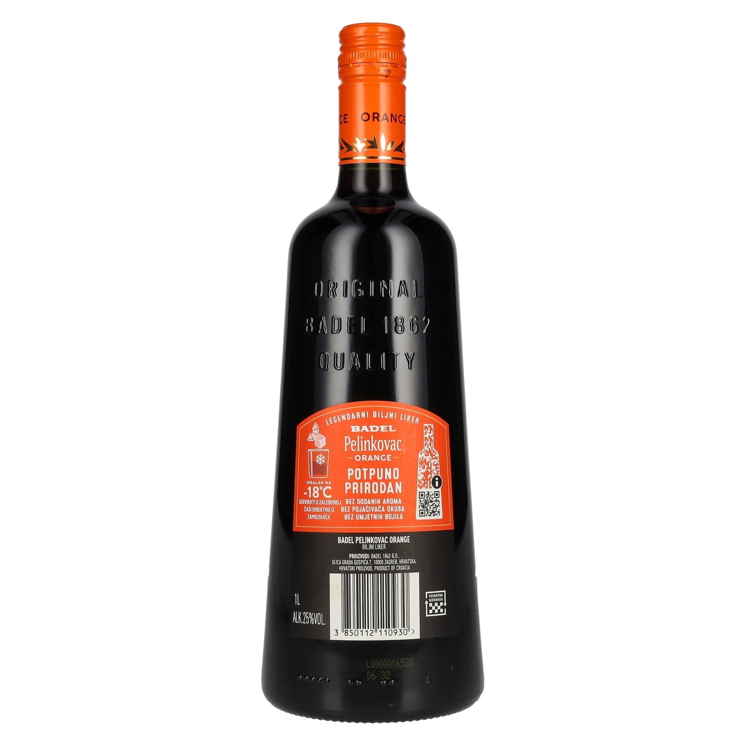 Badel Pelinkovac ORANGE 25% Vol. 1l