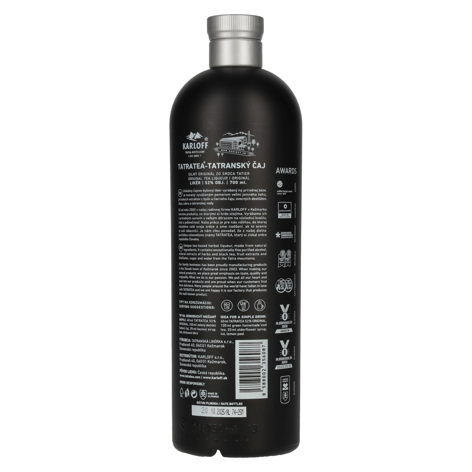 Tatratea Originele Theelikeur 52% Vol. 0,7l
