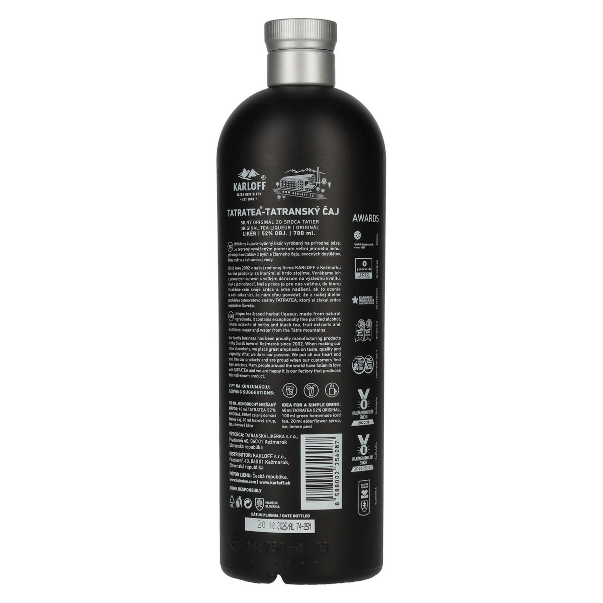 Tatratea Original Tea Liqueur 52% vol. 0.7 l