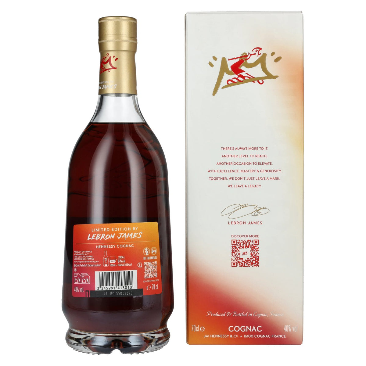 Hennessy V.S.O.P X LEBRON JAMES Cognac Limited Edition 40% Vol. 0,7l in Geschenkbox
