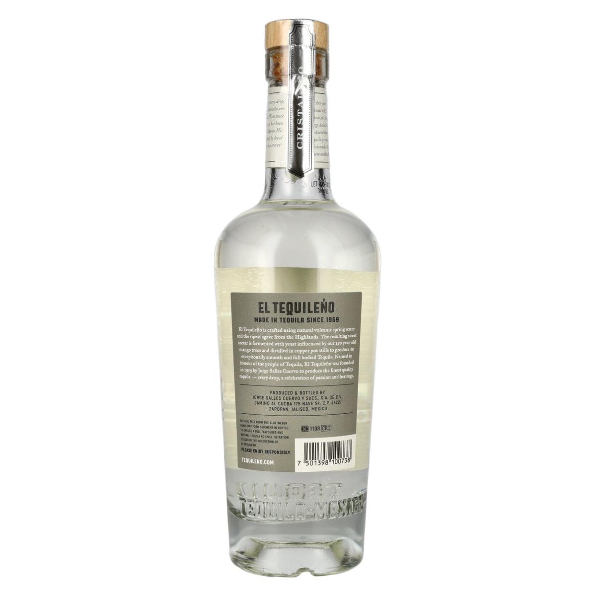 El Tequileño 1959 CRISTALINO Reposado 100% Agave 35% Vol. 0,7l