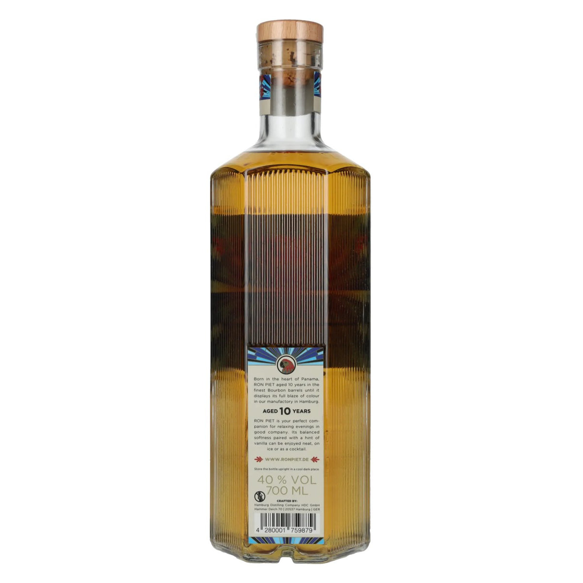 Ron Piet 10-Year-Old Premium Rum 40% vol. 0.7 l